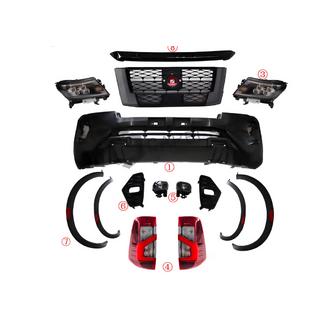 Komplet za facelift nadgradnjo na letnik 2021 (za 2015–2020) Nissan Navara/NP300 2016– fotografija 4
