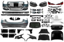 Mercedes S-class W221 2005–2013 Restyling komplet za W223 Maybach (z vratnimi kljukami in vstavki) fotografija 1