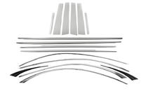 Mercedes S-class W221 2005–2013 Restyling komplet za W223 Maybach (z vratnimi kljukami in vstavki) fotografija 81
