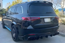 Mercedes GLS X167 2019– Komplet karoserijskih dodatkov GLS900 BRB Black ABS (za GLS63) fotografija 4