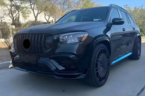 Mercedes GLS X167 2019– Komplet karoserijskih dodatkov GLS900 BRB Black ABS (za GLS63) fotografija 3