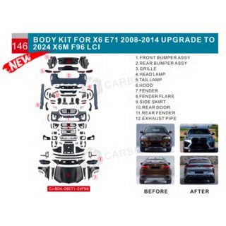 Facelift komplet za X6M F96 LCI fotografija 3