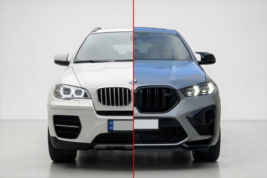 BMW X6 E71 2008–2014 Facelift komplet za X6M F96 LCI Image