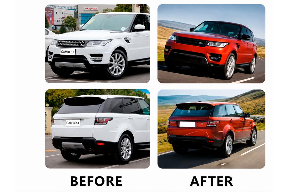 Range Rover Sport 2014–2022 Komplet bodykita Black Pack (2013-2017) Image