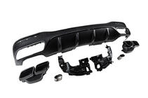 Mercedes GLE/ML class W166 2011–2018 Zadnji difuzor za GLE (dizajn GLE63 Black) fotografija 4