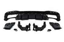 Mercedes GLE/ML class W166 2011–2018 Zadnji difuzor za GLE (dizajn GLE63 Black) fotografija 6