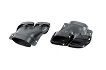 Mercedes C-class W205 2014–2021 Zadnji difuzor z zaključki Black (za Coupe dizajn AMG63) fotografija 7