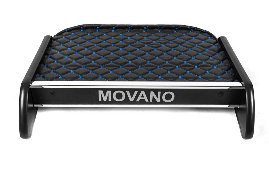 Opel Movano 2010–2021 Polica za armaturno ploščo (črna z modrim prešitjem) Image
