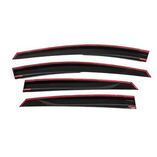 Vetrni deflektorji oken (4 kosi, Sunplex Sport) Toyota Prius 2003–2009 fotografija 3
