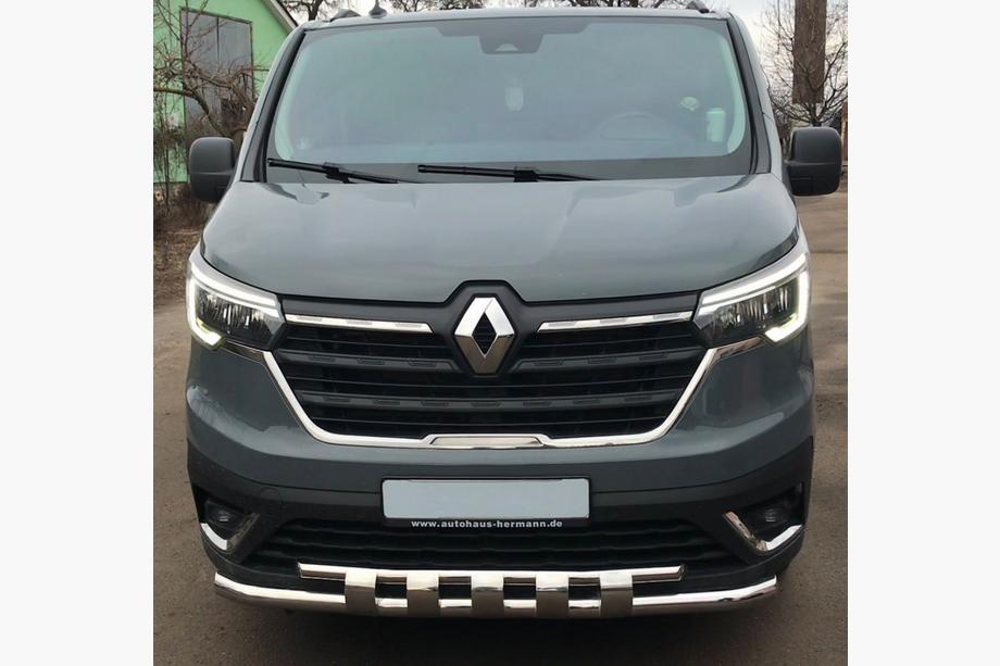Renault Trafic 2015– Shark ST015 sprednji zaščitni lok (2021+, nerjaveče jeklo) Image