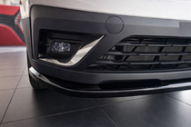 Renault Trafic 2015– Sprednji lip spojler 2021+ (ABS) fotografija 3