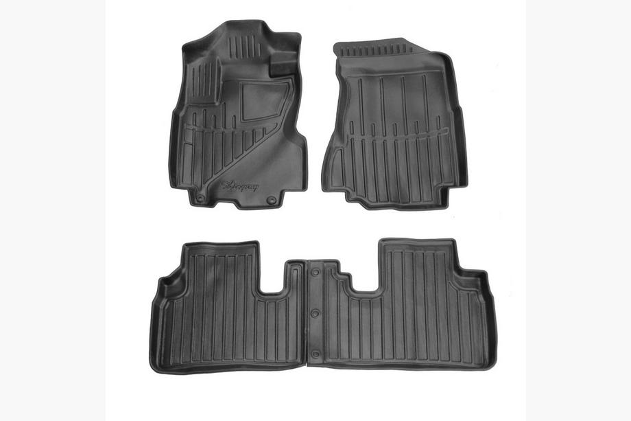 Honda CRV 2001–2006 Stingray 3D gumijasti tepihi za kabino (4 kosi) Image