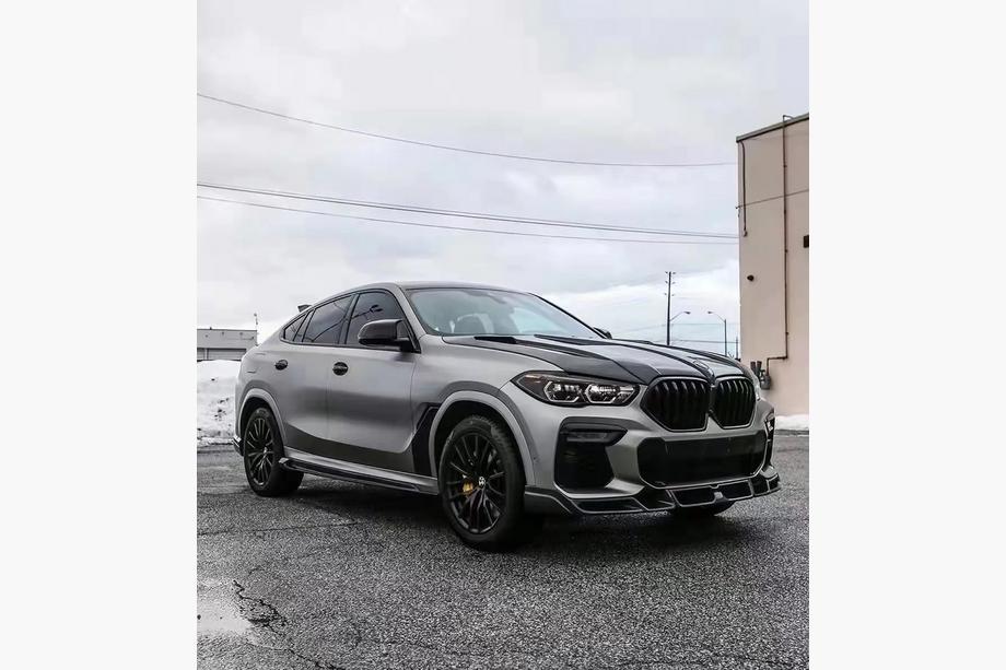 BMW X6 G06 2019–2027 Komplet karoserijskih dodatkov s pokrovom motorja Carbon V2 (2018-2022) Image