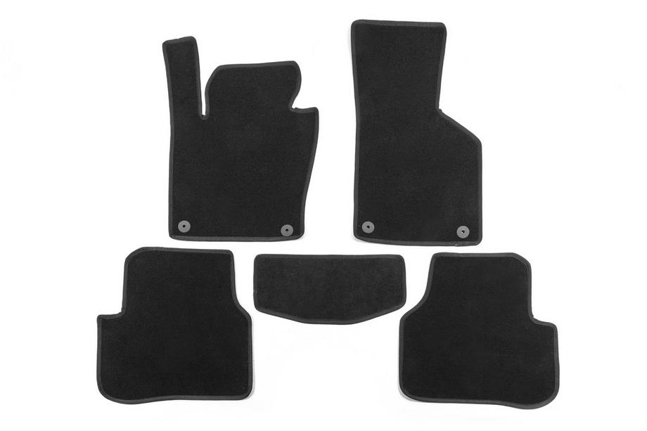 Volkswagen Passat B6 2006–2012 Tekstilne preproge Classic (črne) Image