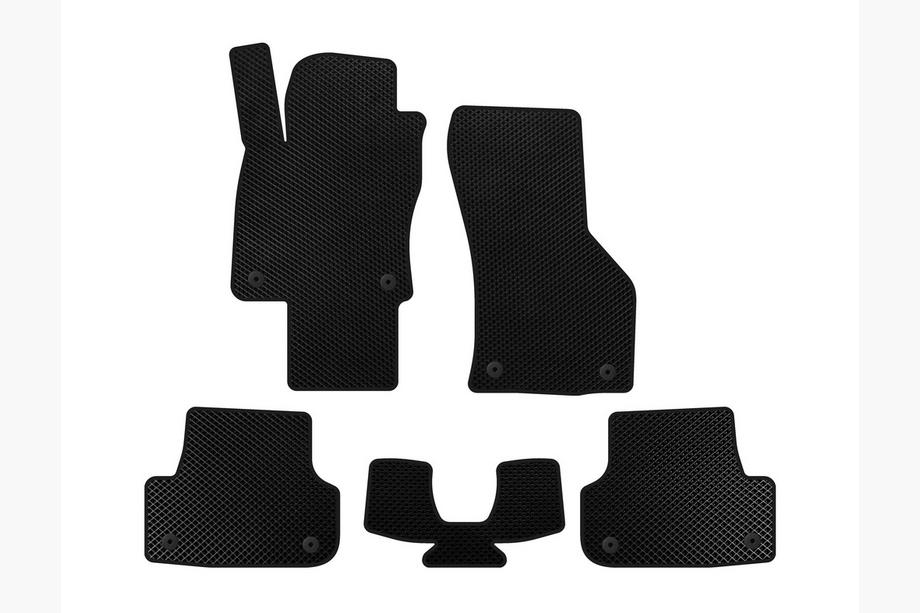 Audi A3 2012–2020 EVA preproge za notranjost (za E-tron, Sportback, črne) Image