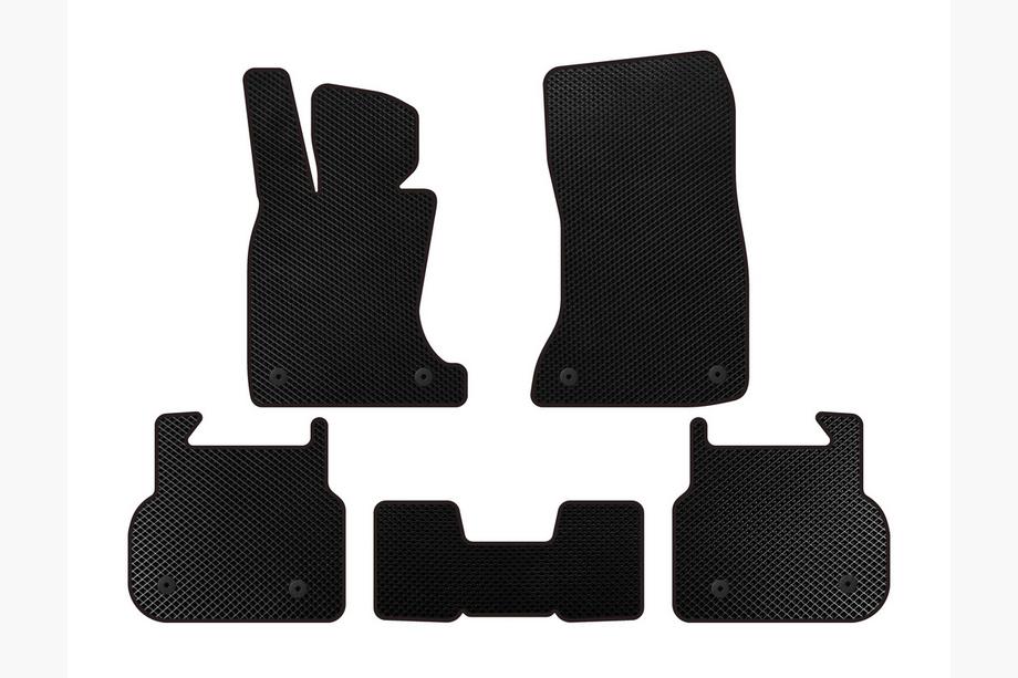BMW serija 7 F01/F02 2008–2015 EVA tepihi za notranjost (za F01, črni) Image