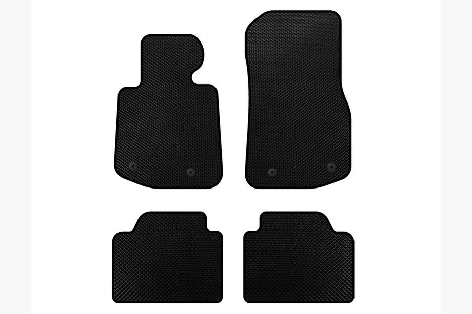 BMW serija 4 F32/F33/F36 2012–2020 EVA V2 tepihi za notranjost (Črni) Image