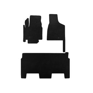 EVA preproge za kabino (2008-2020, 2 vrsti, 8-sedežni/oprema SXT, črne) Dodge Grand Caravan V 2008–2020