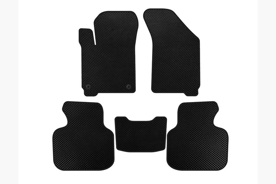 Dodge Journey 2008–2020 EVA tepihi za notranjost (2011-2020, 7-sedežni, črni) Image