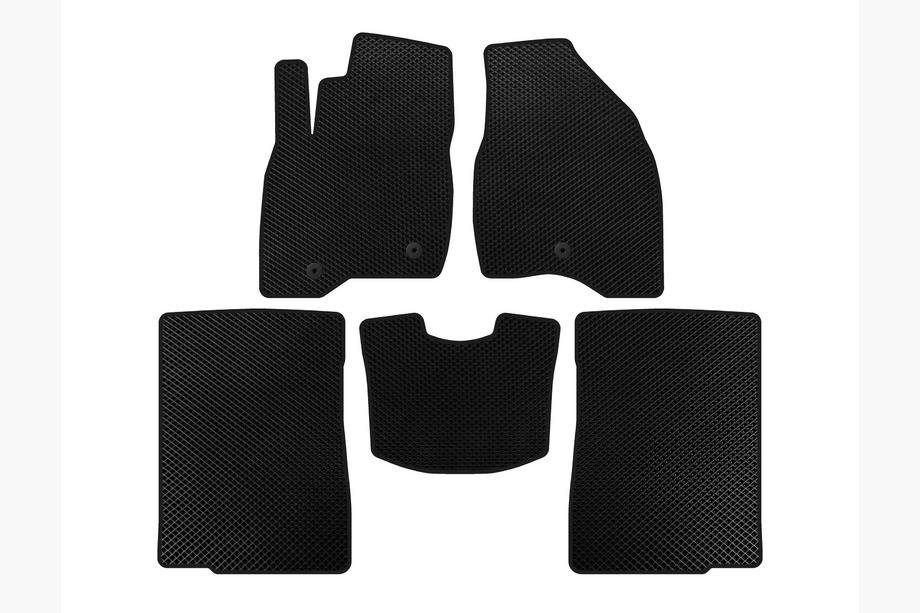 Ford Explorer 2011–2019 EVA preproge za kabino (2015-2017, 2 vrsti, 7-sedežni, Črna) Image