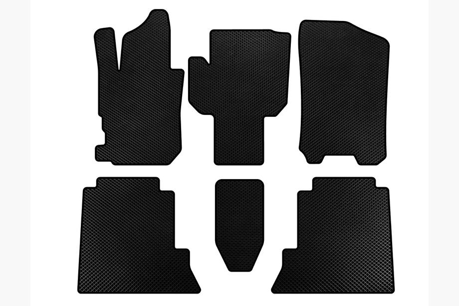 Honda FR-V 2004–2009 EVA talne preproge (črne) Image