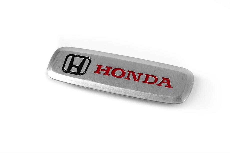 Honda Aluminijasta značka za avtomobilske preproge (1 kos) Image