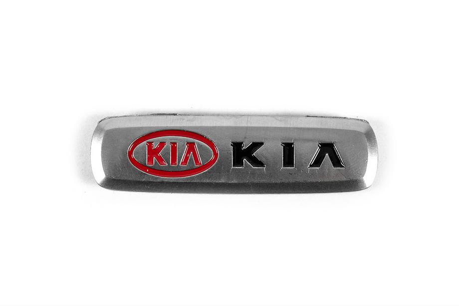 KIA Aluminijasta značka za avtomobilske preproge (1 kos) Fotografija 2