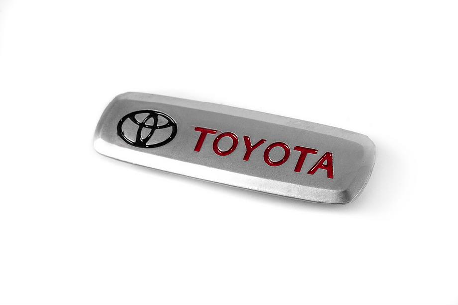 Toyota Aluminijasta značka za avtomobilske preproge (1 kos) Image