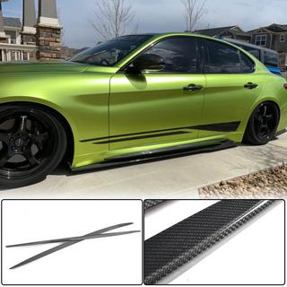 Stranski pragovi V1 (za Base/Sport, karbon) Alfa Romeo Giulia 2016–2022 fotografija 2