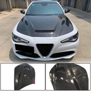 Pokrov motorja V1 (Carbon) Alfa Romeo Giulia 2016–2022 fotografija 1