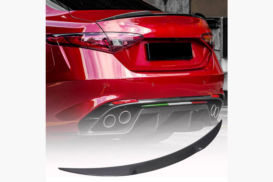 Alfa Romeo Giulia 2016–2022 Spojler V5 (suhi karbon) Image