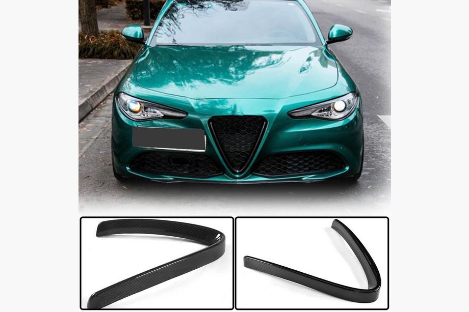 Alfa Romeo Giulia 2016–2022 Pokrov rešetke (za Base, suhi karbon) Image
