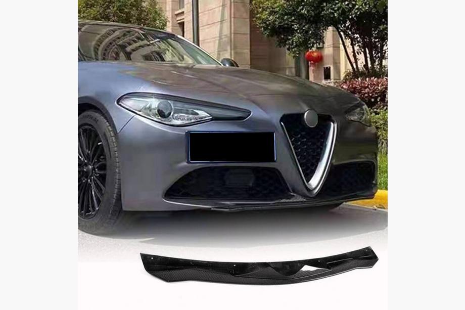 Alfa Romeo Giulia 2016–2022 Sprednji lip spojler odbijača Lip V2 (za Base, karbon) Image