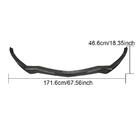 Alfa Romeo Giulia 2016–2022 Sprednji lip spojler za odbijač Lip V1 (za Base, Carbon) fotografija 6