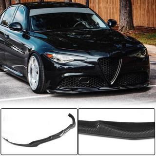 Sprednji lip odbijača Lip V2 (za Sport, karbon) Alfa Romeo Giulia 2016–2022 fotografija 2