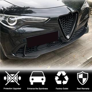 Sprednji lip spojler (za Base, 2017-2023, karbon) Alfa Romeo Stelvio 2016– fotografija 3