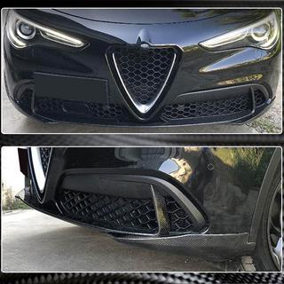Sprednji lip spojler (za Base, 2017-2023, karbon) Alfa Romeo Stelvio 2016– fotografija 4