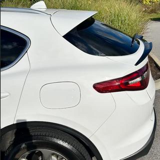 Spodnji spojler V2 (2017-2023, suhi karbon) Alfa Romeo Stelvio 2016– fotografija 1