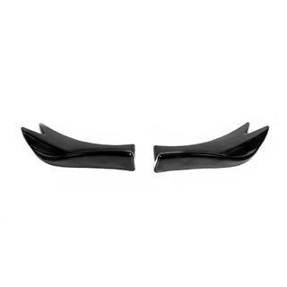Univerzalne flap obloge za zadnji odbijač tip F (2 kos, črna sijaj, ABS plastika) fotografija 1