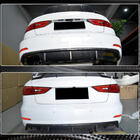 Audi A3 2012–2020 Difuzor zadnjega odbijača V2 (za Base Sedan 2012-2016, karbon) fotografija 3