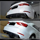 Audi A3 2012–2020 Difuzor zadnjega odbijača V2 (za Base Sedan 2012-2016, karbon) fotografija 4