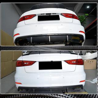 Difuzor zadnjega odbijača V2 (za Base Sedan 2012-2016, karbon) fotografija 3