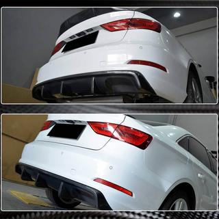 Difuzor zadnjega odbijača V2 (za Base Sedan 2012-2016, karbon) fotografija 4