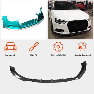 Sprednji splitter Lip V1 (za Base 2017-2020 Sedan, karbon) Audi A3 2012–2020 fotografija 2