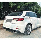 Audi A3 2012–2020 Difuzor zadnjega odbijača V2 (za S-Line HB 2017-2020, karbon) fotografija 2