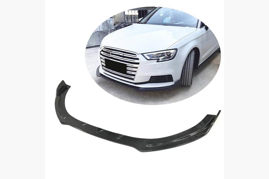 Audi A3 2012–2020 Lip spojler sprednjega odbijača Lip V1 (za Base 2017-2020 HB, karbon) Image
