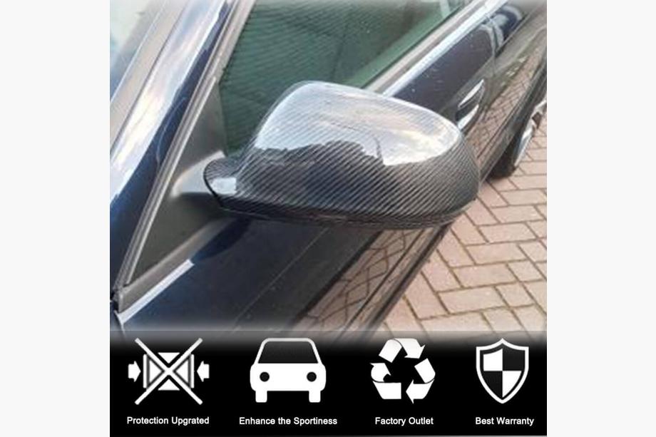 Audi A3 2003–2012 Pokrovi ogledal – zamenjava – Style (karbon) Fotografija 2