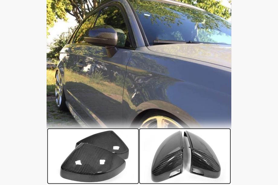 Audi A3 2012–2020 Pokrovi ogledal (karbon) Image