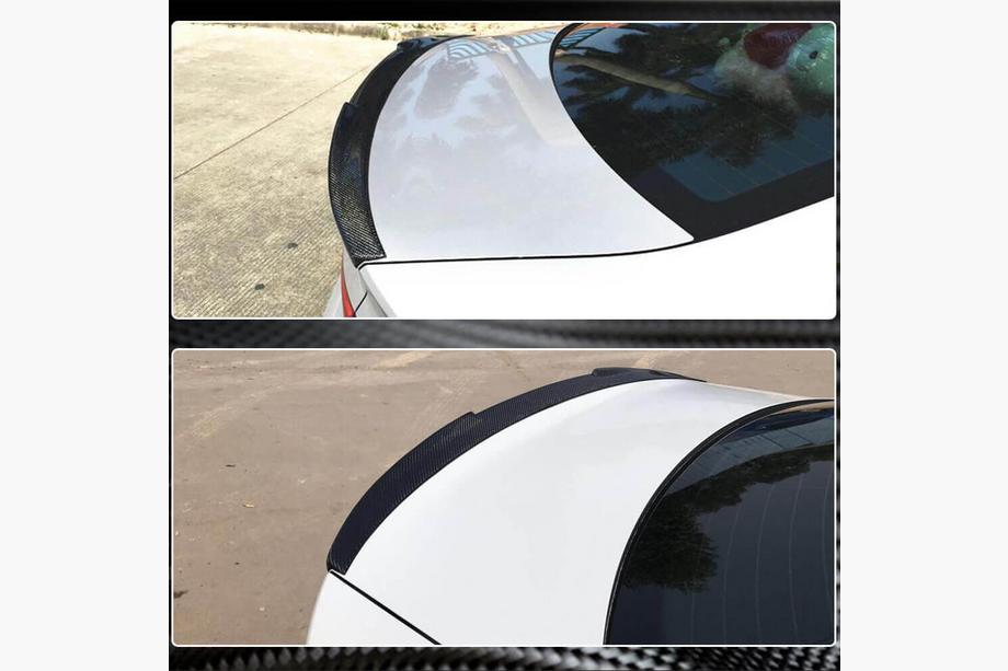 Audi A3 2012–2020 Spojler V2 (za limuzino, karbon) Fotografija 4