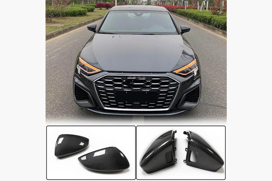 Audi A3 2020– Pokrovi ogledal (karbon) V1 Fotografija 1